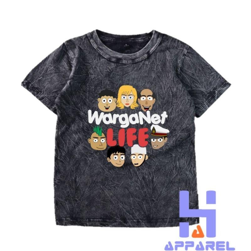 Baju Anak Kaos Anak Washed Warganet Life