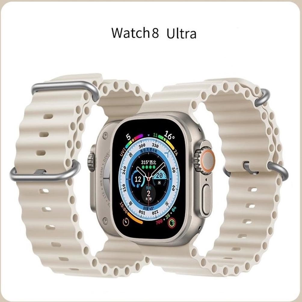 {JAM} Watch8 Ultra Jam Tangan Pintar Terbaru dengan Gelang Olahraga TERLARIS