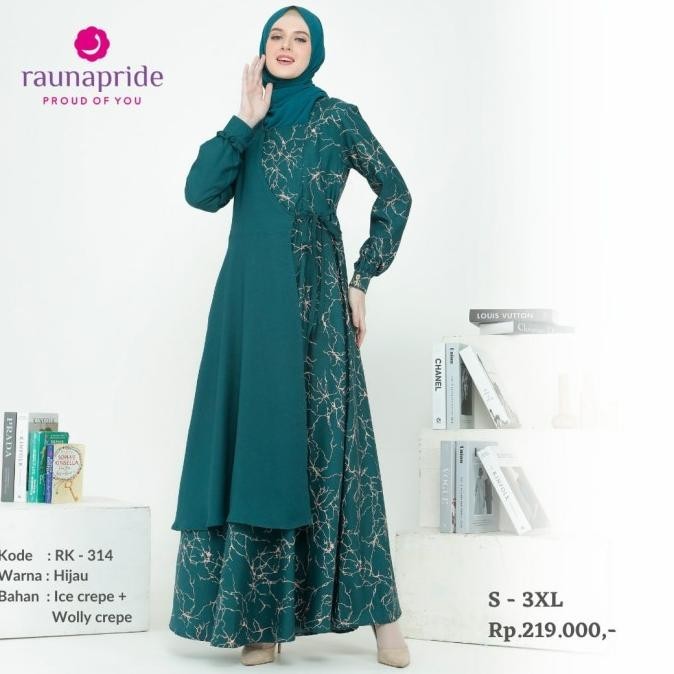 Terbaru Gamis Rauna Rk 314 / Rk 315 Limited Edition