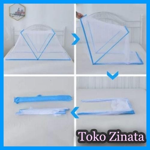 KELAMBU LIPAT DEWASA ANTI NYAMUK KELAMBU TENDA BESAR PORTABLE ORIGINAL