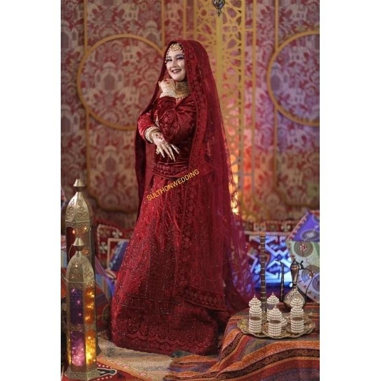 SALE merah PROMO lehengga india baju pengantin india baju gown india sale lehengha india catalog bol