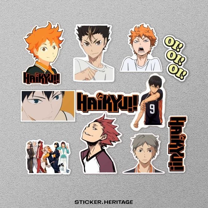 

STICKER PACK HAIKYUU SERIES - STICKER TUMBLR MOTOR JOURNAL SKIA OFFICIAL