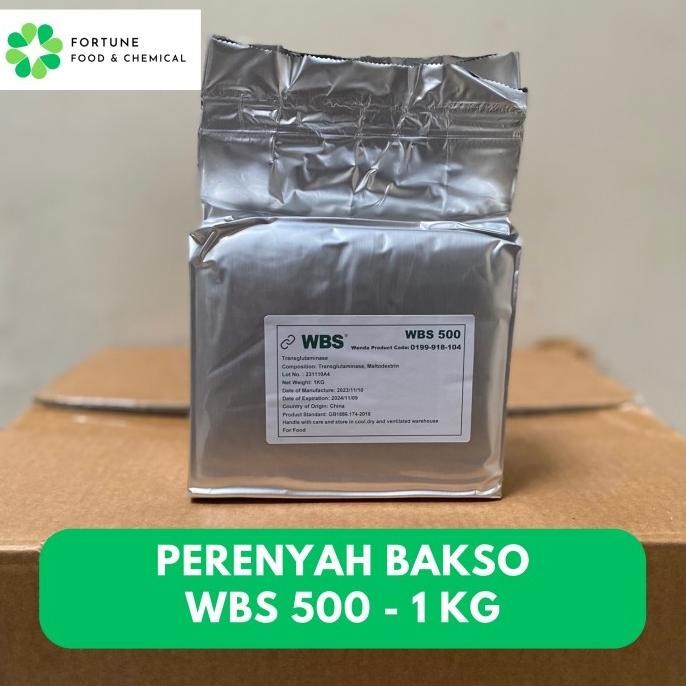 

WBS 500 PERENYAH KRESS BAKSO ENZIM TRANSGLUTAMINASE - 1KG TANIALIYA56