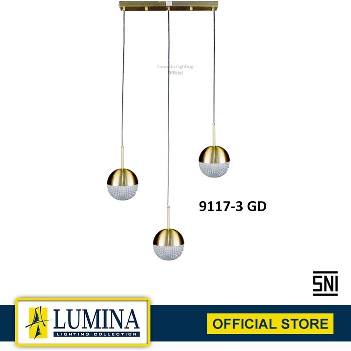 Lumina Lumina Lampu Hias Lampu Gantung Model 9117-3 GD