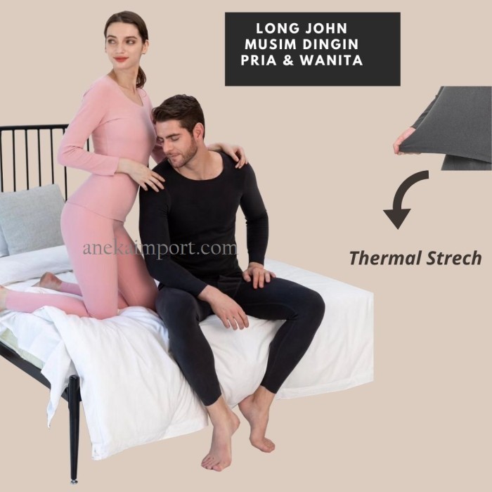 Long John Pakaian Dalam Musim Dingin Wanita, Long John Wanita