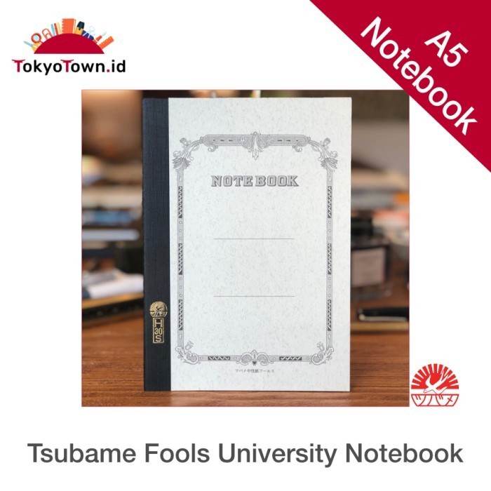 

Terlaris Notebook A5 Tsubame Fools University High-Quality Japanese Hemat