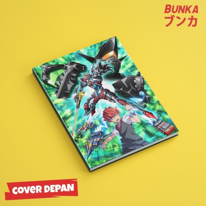 

Limited Notebook Ssss Gridman Green Hardcover A5 Skin Buku Tulis Catatan Notes Promo