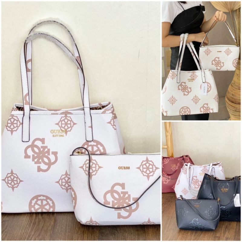GUESS/GUESS ORI/GUESS ORIGINAL FO/TOTE GUESS/GUESS TOTE/TOTE 2IN1/TOTE BAG GUESS