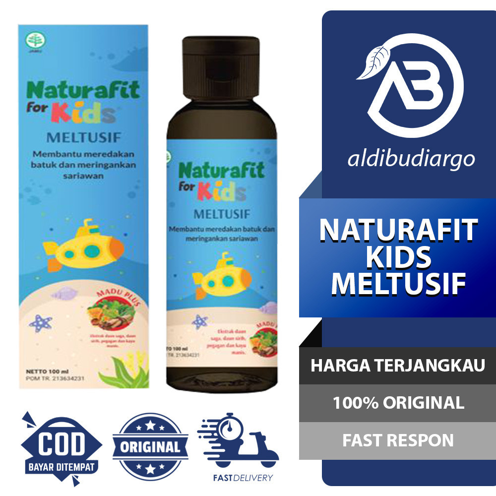 

NATURAFIT FOR KIDS MELTUSIF MADU ANAK MEREDAKAN BATUK DAN SARIAWAN