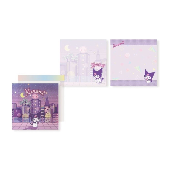 

Gaya M-Plan Mini Memo Pad Sanrio City Pop Square Note Pad Limited Edition Diskon