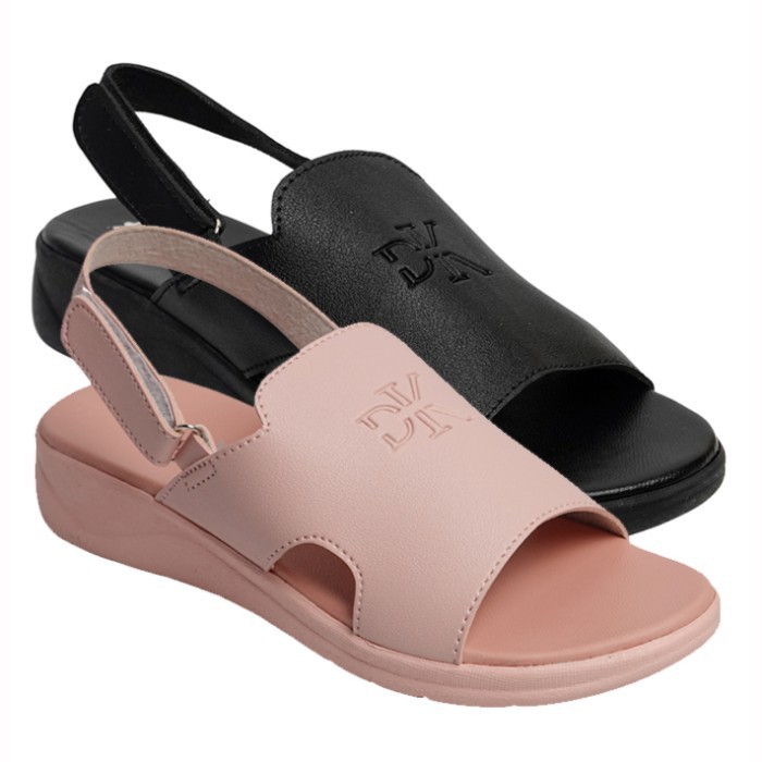 Dr. Kevin Sepatu Sandal Wanita Hak Rata Flat Treples 561-029