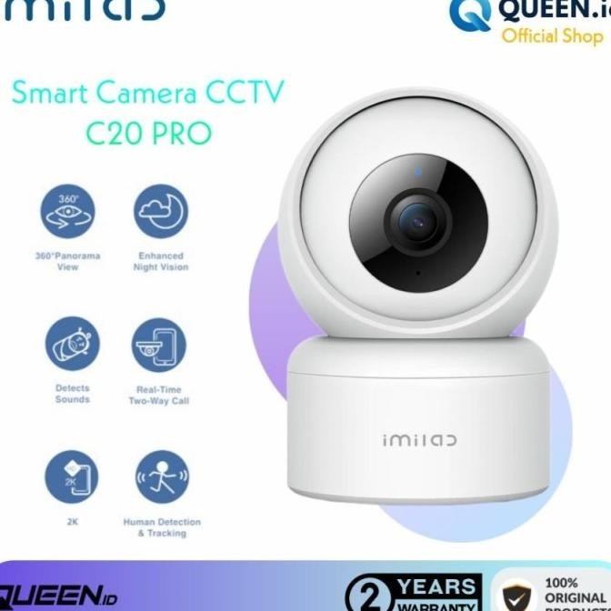 Imilab C20 Pro Home Security Smart Camera Cctv Ip Wifi 2K 360 Kamera Softneon