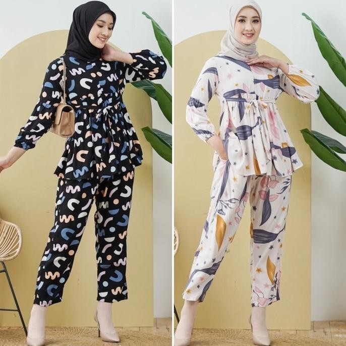 Trend Nami - Oneset Rayon Premium Piyama Busui Terbaru Murah Limited Edition