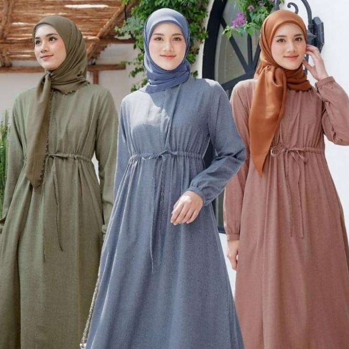 Big Sale Gamis Nibras Ns 090 Terbaik