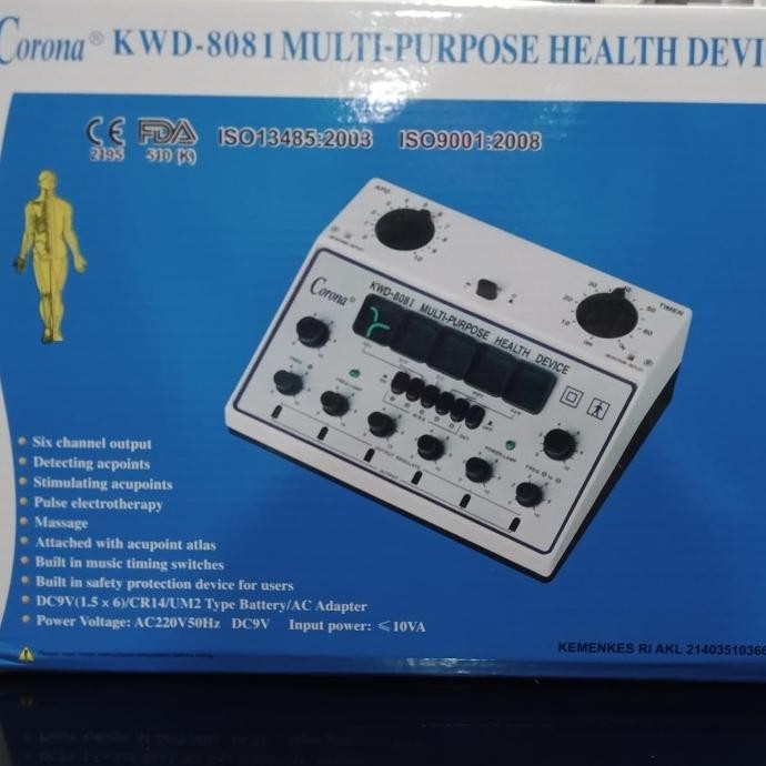 Stimulator KWD-8081 merk Corona, stimulator akupunktur