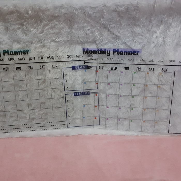 

Trendi Monthly Planner Acrylic A3 Murah Bergaransi