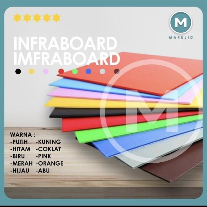 

Infraboard / Impraboard Putih 100X150 Tebal 5Mm 007