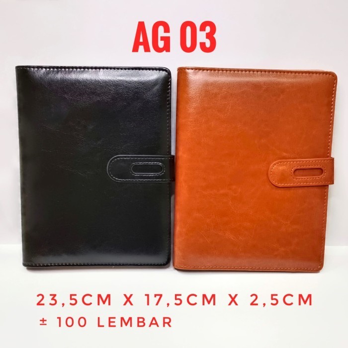 

Bergaransi Ag 03 , Agenda Kulit A5 Binder, Agenda Binder, Agenda Custom Bagus