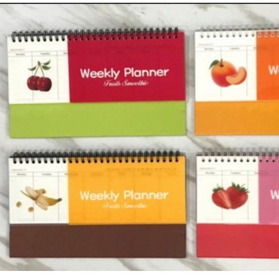 

Segera Miliki Weekly Planner (Standing) Buku Agenda Fruity Gilaa!!!