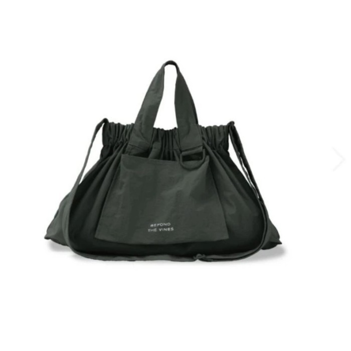 Beyond The Vines Medium Dumpling Bag / Tas Selempang Nylon Tote Bag