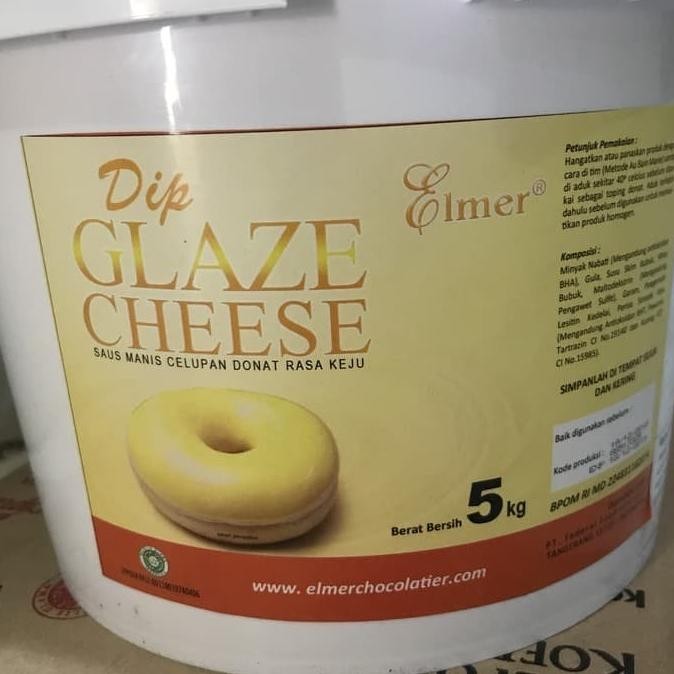 

Elmer Dip Glaze - Topping Donat Cheese / Keju 5kg GOSEND ONLY - kuigrocery