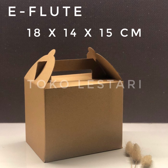 *:*:*:*:*] Box E-Flute Gable Box/Box Jinjing 18x14x15 Cm