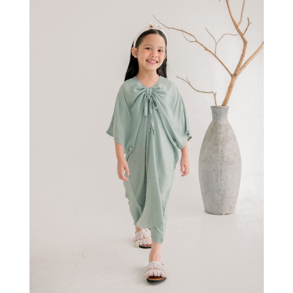 Kaftan Anak Perempuan 12 Thn Umur 5 6 Tahun 8 9 2 3 4 Gamis Tanggung Cewek Terbaru 2024 Dress Syari 
