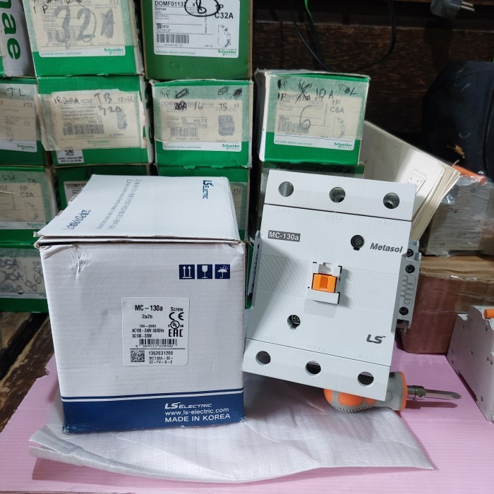 Ls Magnetic Contactor Mc130A Kontaktor 130A Kontactor 130 A Ampere Terlariss 