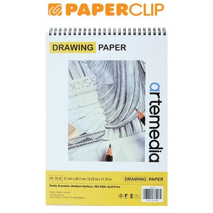 

Terbatas Sketch Book Artemedia A4 150Gsm 203102 Wire Bound Terlaris