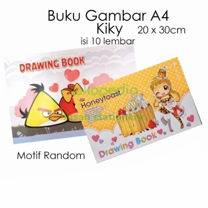 

Mudah Buku Gambar A4 Kiky Trendi