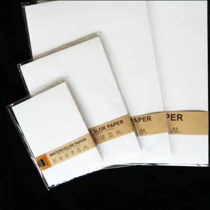 

Nikmati Baohong Cellulose A4 300Gsm Watercolor Paper Kertas Cat Air Limited