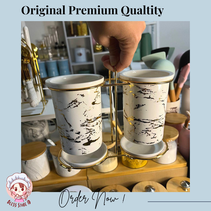 Terbaru Tempat Sendok Keramik Mewah Wadah Sendok Mewah Tempat Sendok Promo Terlaris