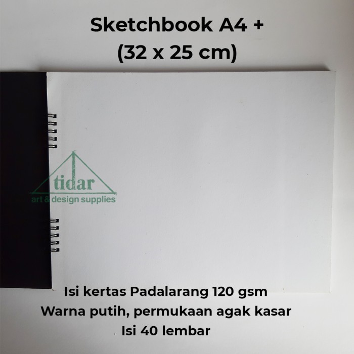 

Update Padalarang Sketchbook Ring A4 + - Buku Gambar - Sketsa - Drawing Book Promo
