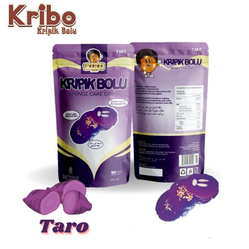 

KRIBO KERIPIK BOLU (TARO)