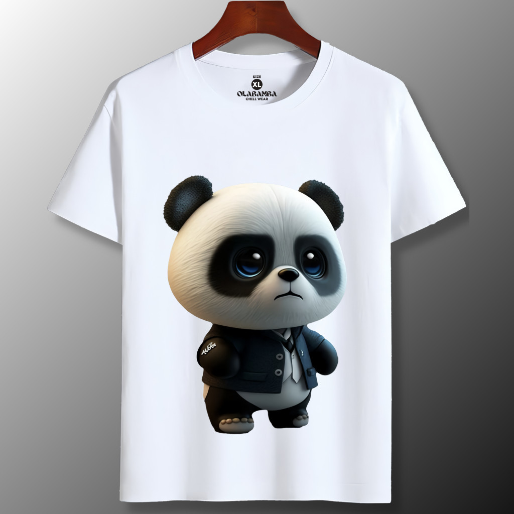 [BEST DEAL] Kaos Pria 3D Baju Kaos Pria Premium PANDA/PANDA imut Printing Sablon High Quality - Baju