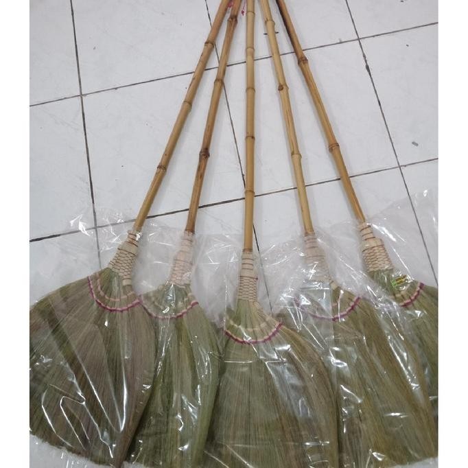 Trend - Sapu Lantai Jerami dari Bambu Cuing Asli