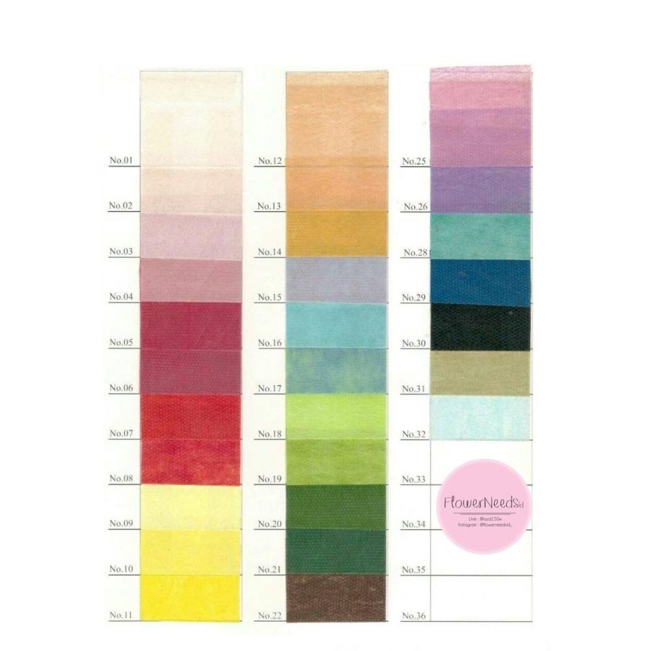 

Update - KERTAS TISSUE ROLL 65cm 20m/ PAPER TISSSUE/FLOWER WRAP ..