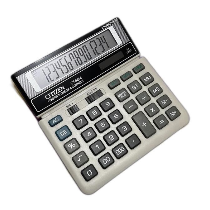 

Trend - Kalkulator Citizen CT 8614 - Calculator Citizen 8614 - 14 Digit ,.