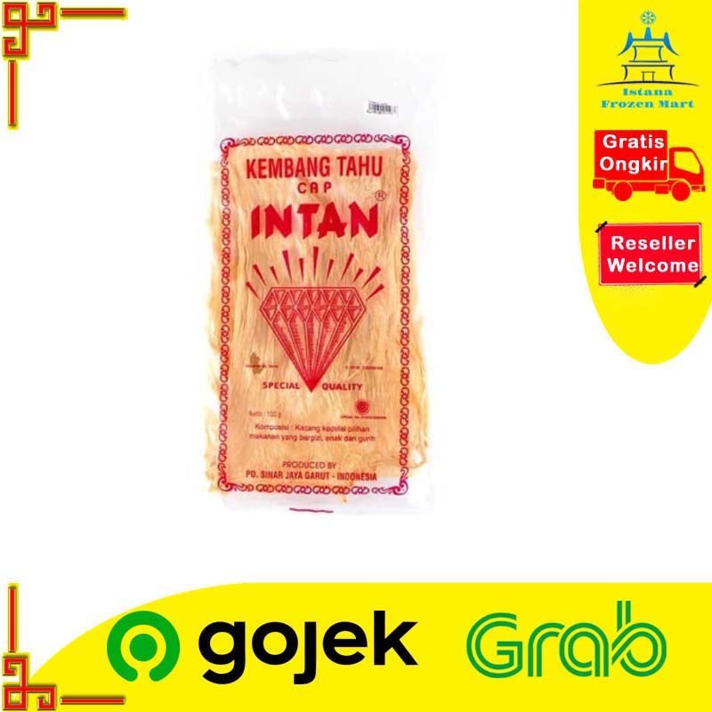 

Kulit Kembang Tahu CAP INTAN Kualitas Super 100 GR