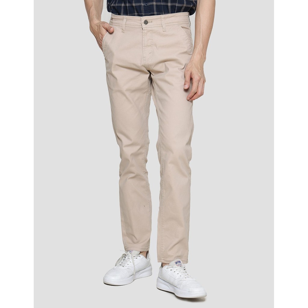 Lois Slim Stretch Fit Casual Celana Chino Pria 119211612