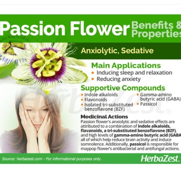 

Organic Dried Passion Flower Buds, Kuncup Bunga Passion Flower Tea