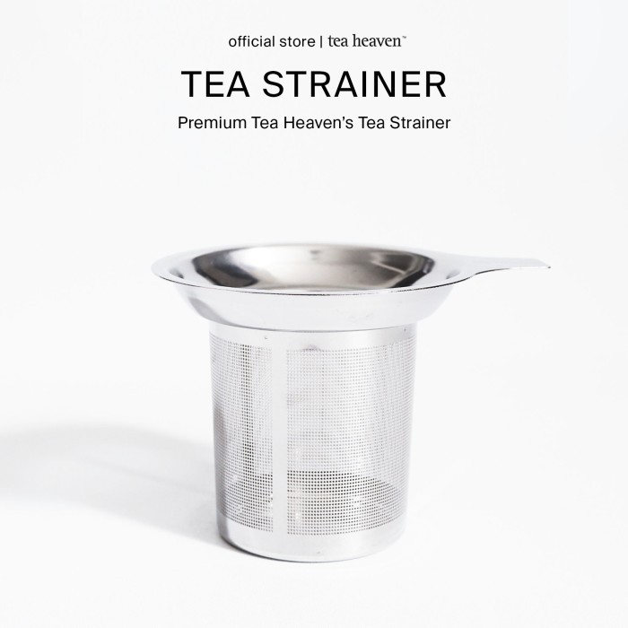 

Ersya - Saringan Teh Gelas Tea Strainer Glass Infuser Stainless Coffee Filter