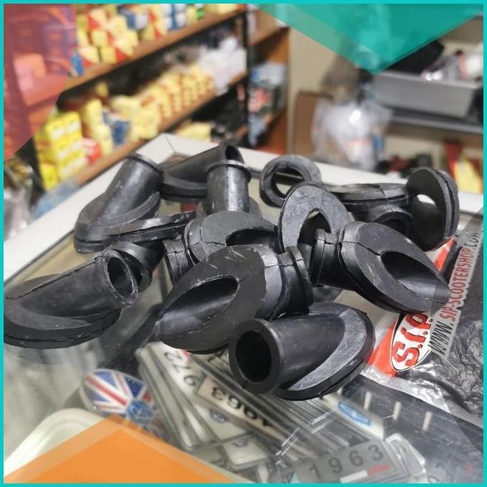 Karet dek kolong Karet jalut Kabel body Bawah Vespa PTS Original SIP 1
