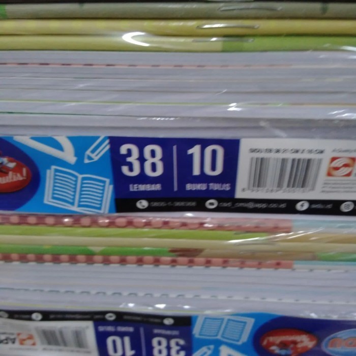 

Aman Buku Tulis Sidu 38 Lembar 1 Pak Isi 10 Buku Hemat