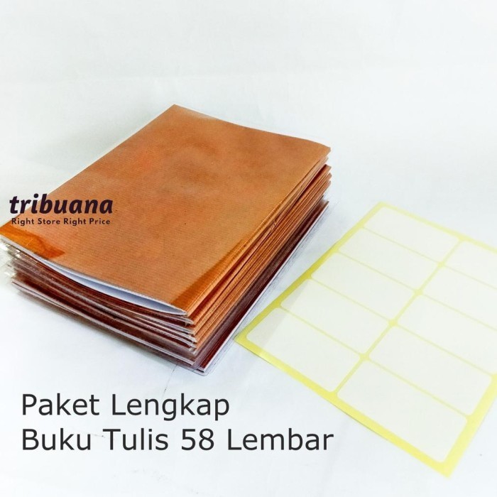 

Jual Buku Tulis 58 Lembar Lengkap Dengan Sampul 1Pak/10Buku Berkualitas