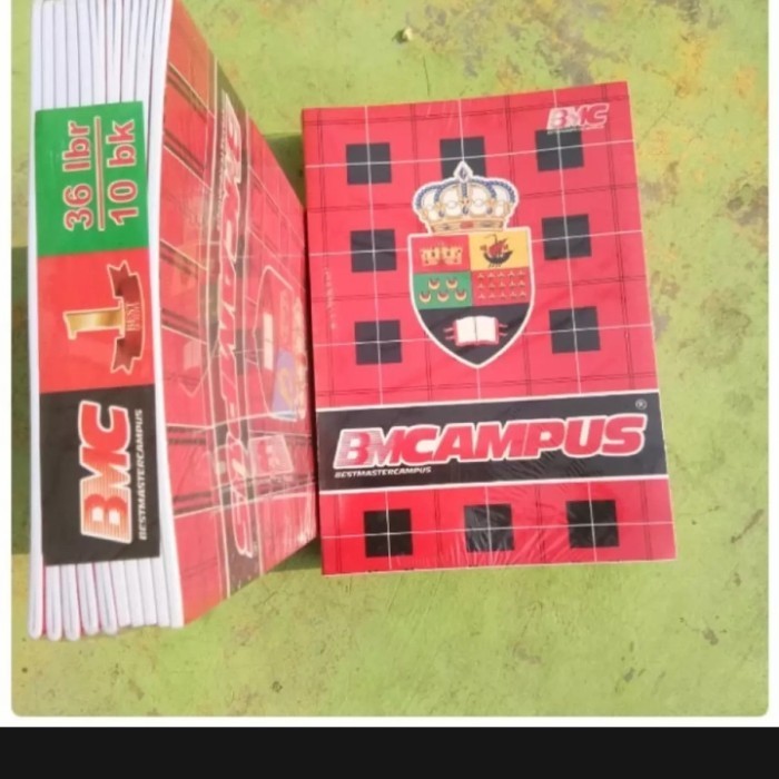 

Buruan Buku Tulis Bmc 36 Lembar. Ukuran Boxy 10 Pack Hemat
