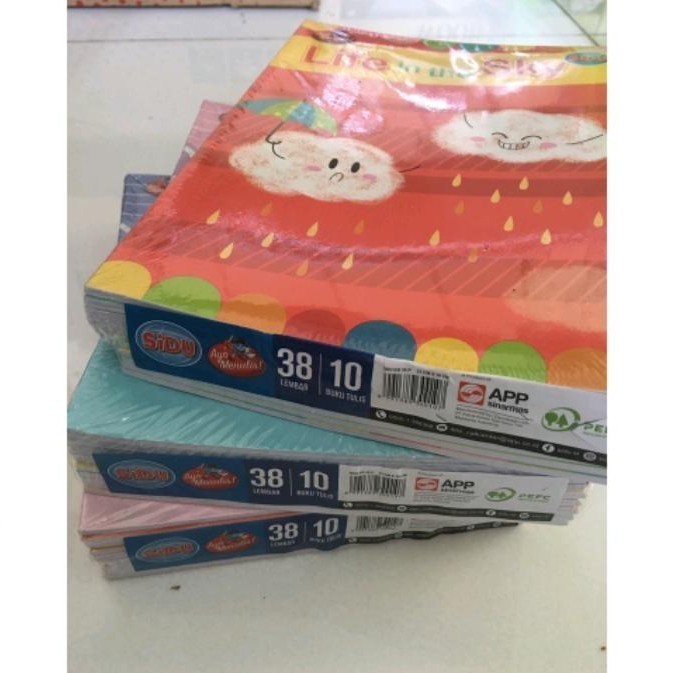 

Aman Buku Tulis Sidu 38 Lembar Bagus