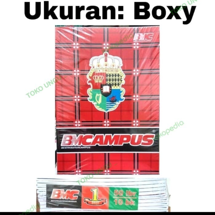 

Diskon Buku Tulis Bmcampus Boxy 50 Lembar / 10 Pack Gilaa!!!