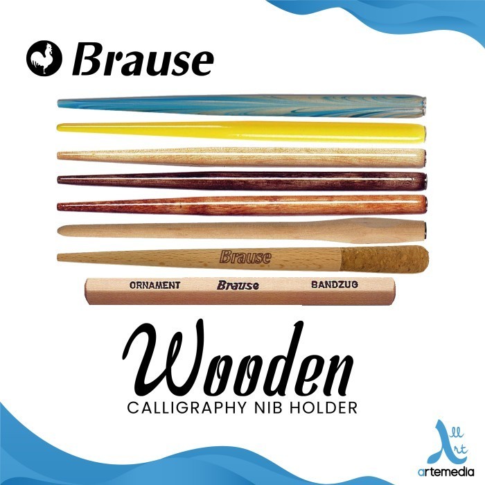 

Pena Kayu Kaligrafi Brause Nib Holder Dip Pen Calligraphy Writing DISKON