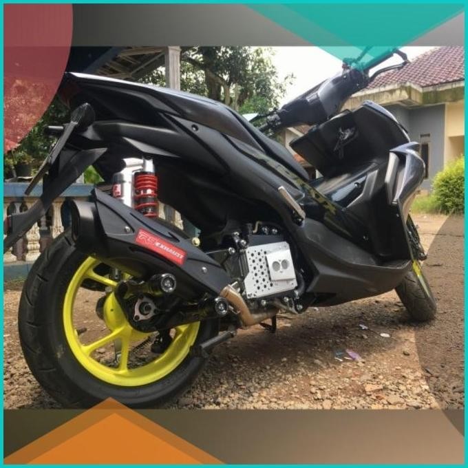 Knalpot R9 Exhaust Misano Series Yamaha New Aerox Connected 16novz3 la